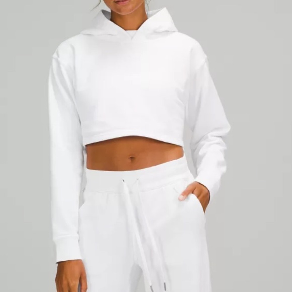 Lululemon All Yours Cropped Hoodie